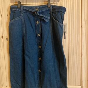 Women’s denim skirt